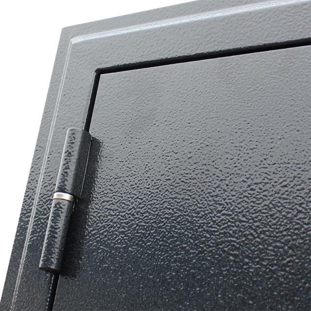 Стальная дверь «Город» с зеркалом — фото 5
